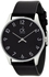 Calvin Klein K4D211CX Leather Watch - Black