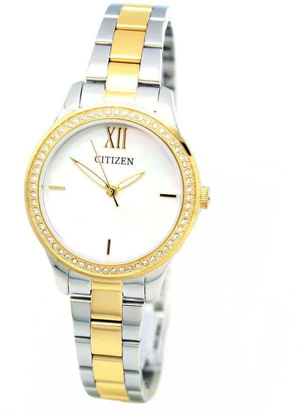 Citizen EL3084-50D Stainless Steel Watch - Dual Tone