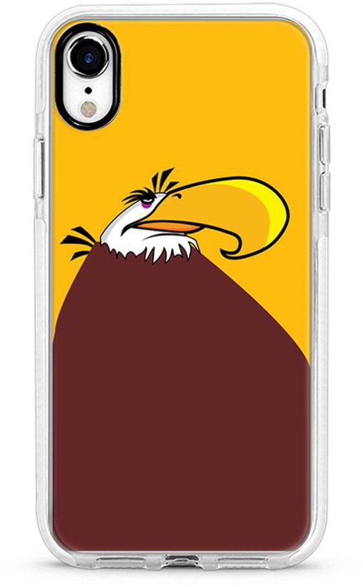 Protective Case Cover For Apple iPhone XR The Mighty Eagle - Angry Birds Full Print