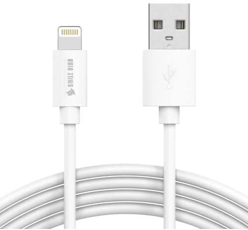 iPhone Lightning Cable Fast Charging for iPhone 13, Pro, Pro Max/iPhone 12, Pro, Pro Max/iPhone 11, Pro, Pro Max/iPhone XS MAX/XR/XS/X/8 Plus/8 Supports Power Delivery - White