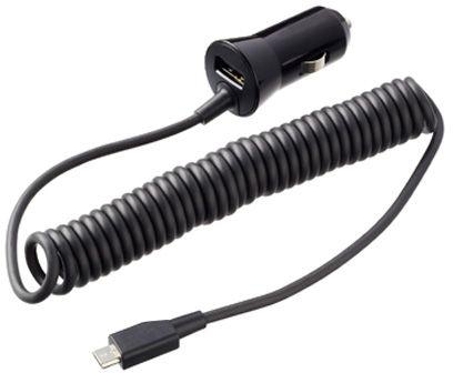 USB In- Vehicle Charger for smartphone samsung & blackberry black