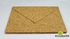 EcoQuote Envelope Folder, Handmade Eco-Friendly Cork Material - 3 Designs (Beige)