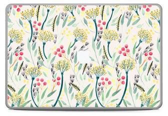 غطاء حماية بتصميم زهور الصيف لجهاز ماك بوك برو 17 (2015) متعدد الألوان