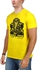 Izo Beast Mode T-Shirt For Men-Yellow, Medium