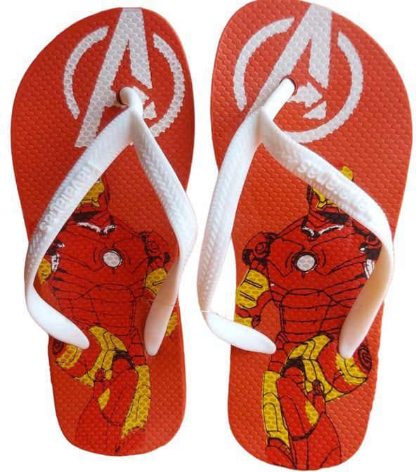 Character Boy Slippers- Red