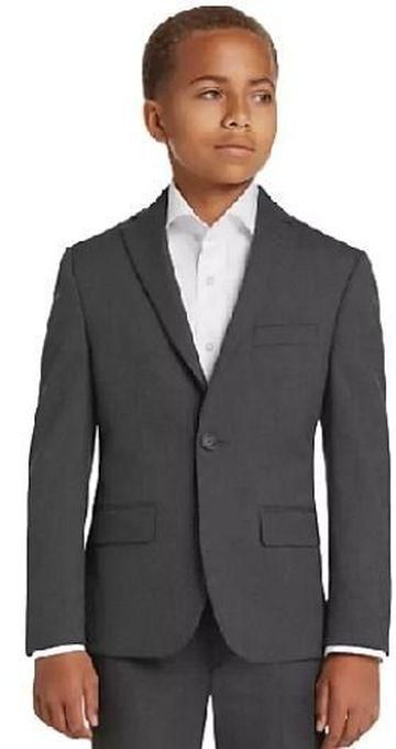 Smart Boy's Suit - Grey (3 Piece)