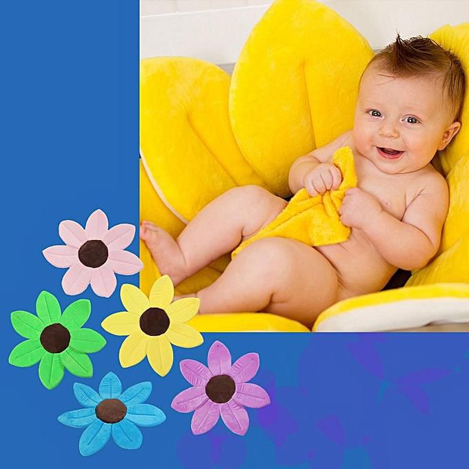 Generic New Baby Bath Tub Flower Tub Basin Sink Bath For Baby Infant Fun Blooming Lotus