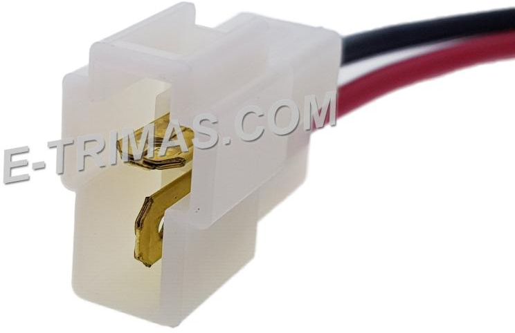 E-trimas HX-3745 2 Pin Male Modify Wire Harness Socket Connector