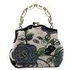 Ilishop Women's Vintage Evening Bag Luxury Printing Beaded Evening Clutch Hand Bag on SaleBlack