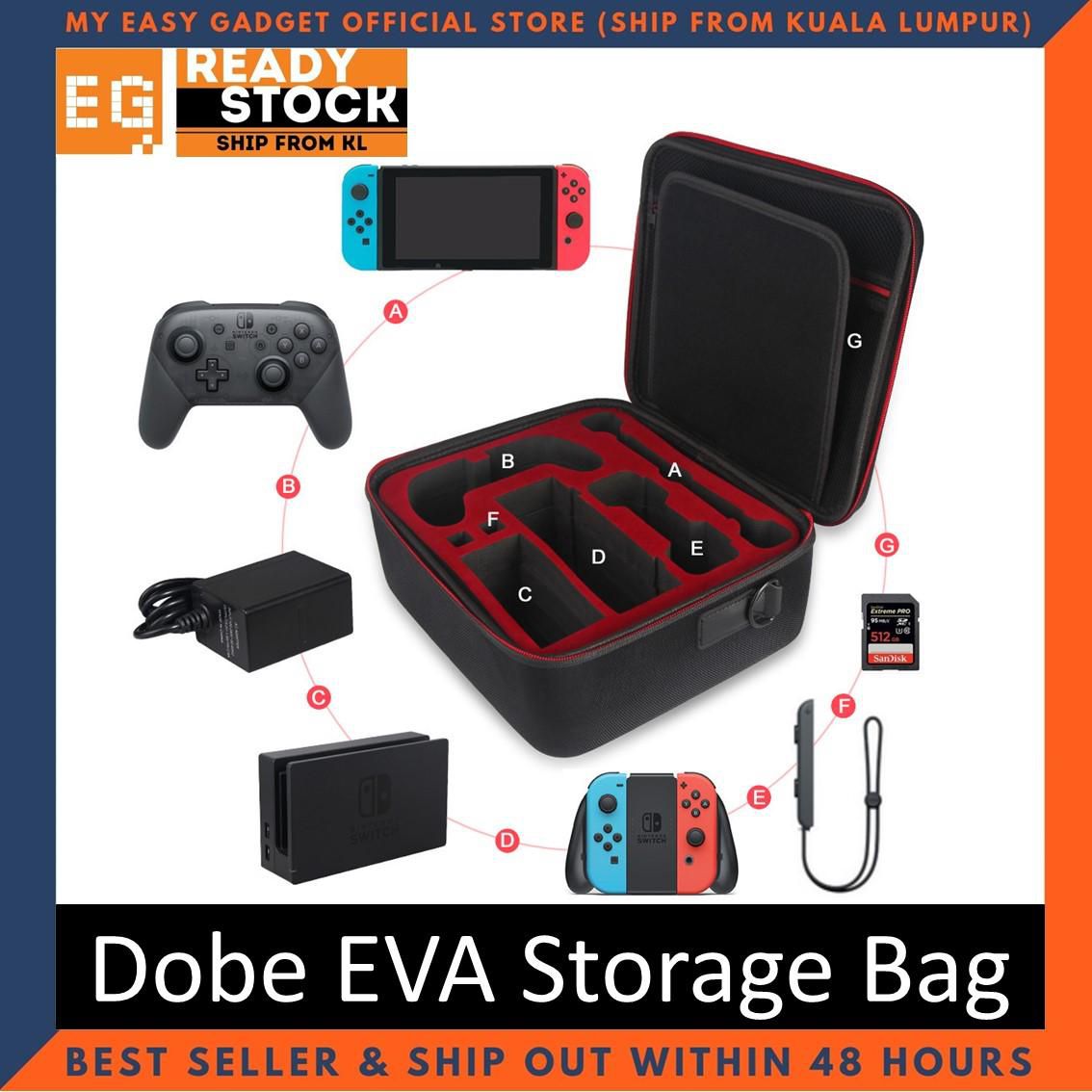 Myeasygadget Dobe EVA Storage Bag Carry Case for Nintendo Switch (TNS-1898)