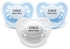 Little Mico Boy Mix Personalised Pacifiers 3 Pieces