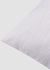 وسادة ديكور من الخيش الصناعي تأتي ضمن أغراض الديكور المصنوعة من مواد بجودة فاخرة وفريدة لمنزل مثالي وأنيق أبيض 50 x 50سم
