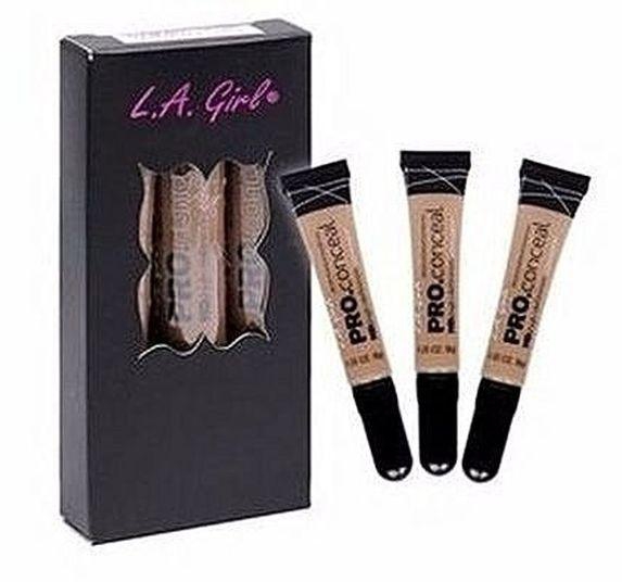 L A Girl Pro Concealer-Fawn,Expresso,Warm Honey