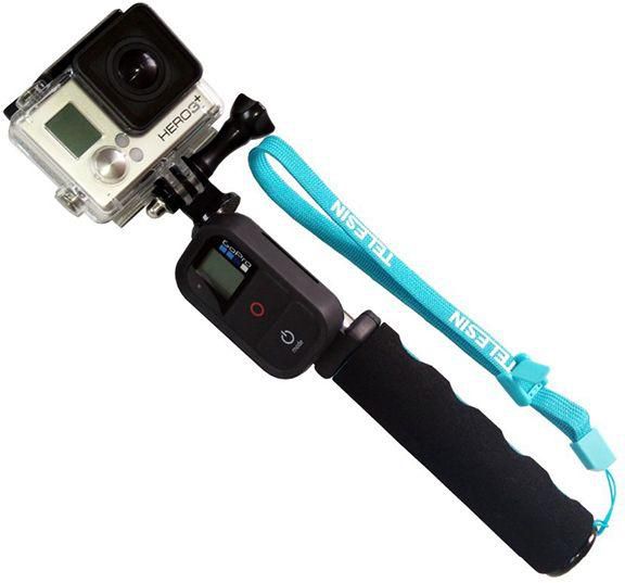 Remote Monopod Pole 108cm with remote holder for GoPro Hero 3/3 Plus Camera