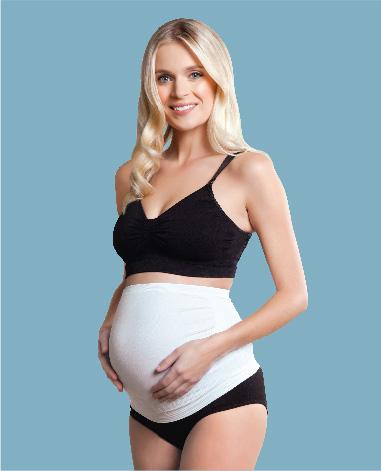 Carriwell, Seamless Maternity Support Band -Size L (White)