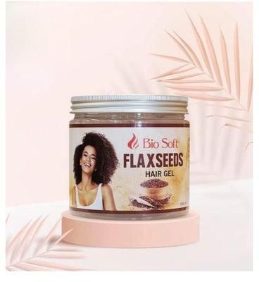 Bio Soft - Flaxseeds - Hair Gel - For Natural Curls, Coils And Waves - 500ml…