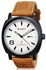 Pair of Curren Military for Men - Analog Leather Band Watch - 8139