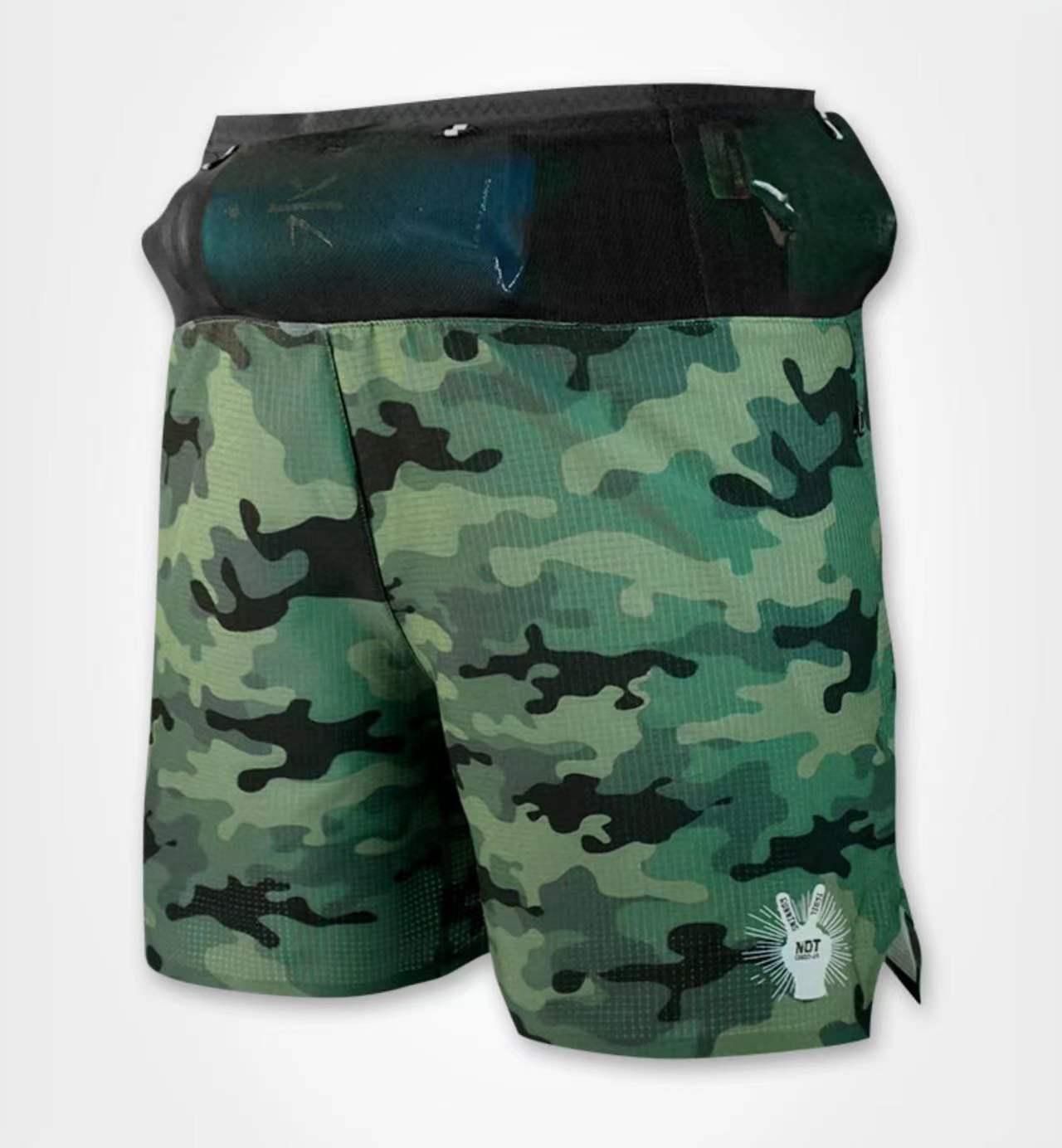 I Love Running Men's Elite V2 Limited Edition Trail Shorts (Camoflage)
