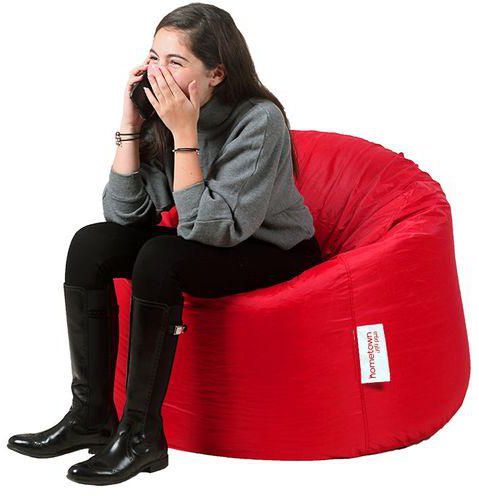 Homztown Large Beanbag Red