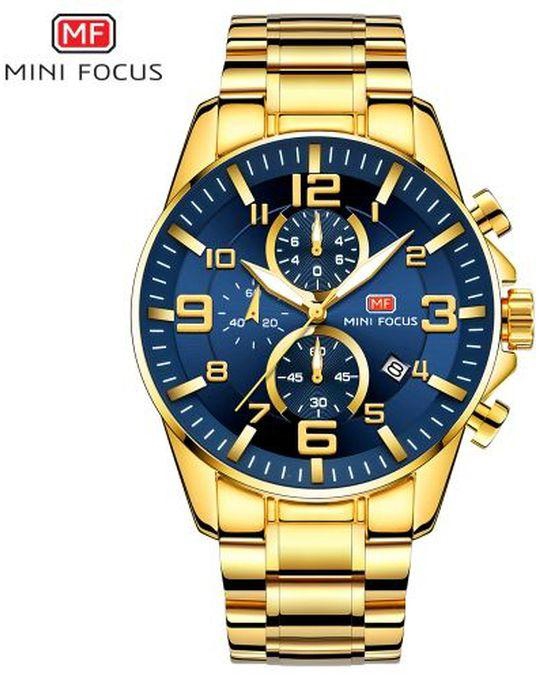 Mini Focus Top Luxury Brand Watch Fashion Sports Men Quartz Watches Male Wristwatch MF0278G
