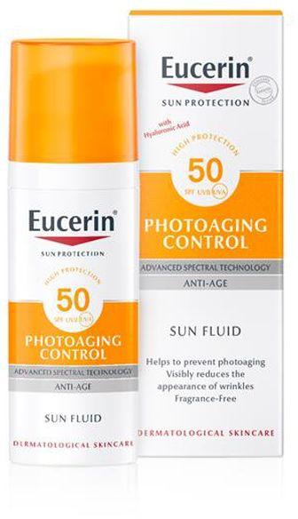 Eucerin Photoaging Control Sun Fluid Anti-Age SPF50 - 50 ml