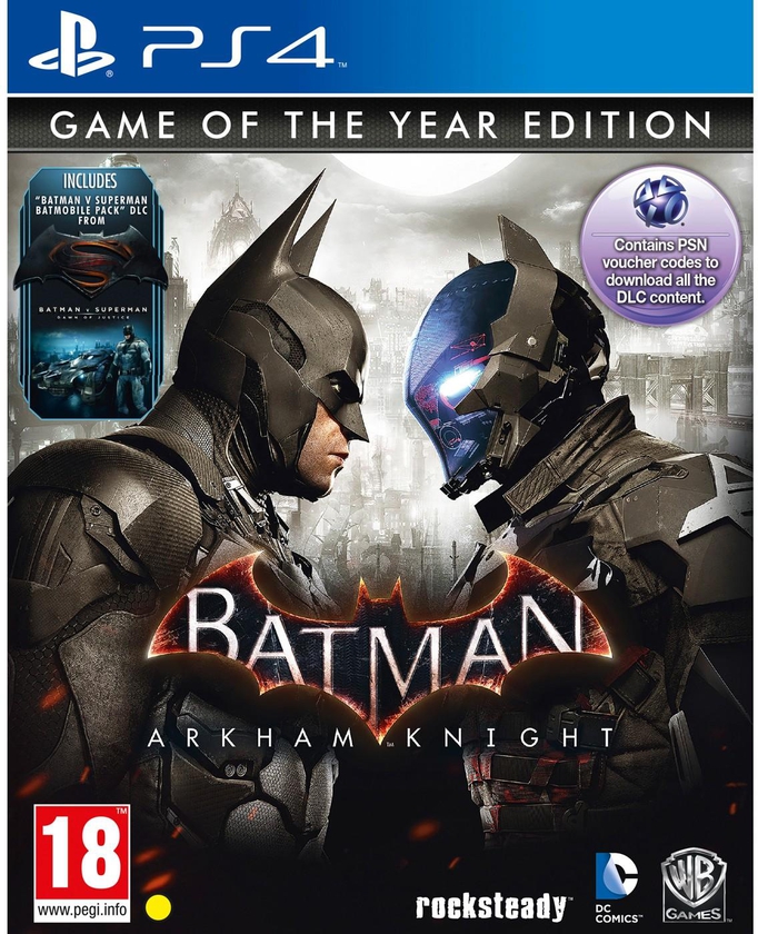 Batman: Arkham Knight: Game Of The Year Edition - PS4