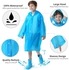 Kids Waterproof Raincoat, EVA Portable Rain Poncho, for Girls Boys Toddler Rainwear Rain Jacket Cape, Reusable Children Raincoat for Outdoor Climbing Cycling Hiking Camping