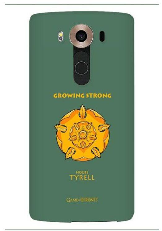 Premium Slim Snap Case Cover Matte Finish for LG V10 GOT House Tyrell