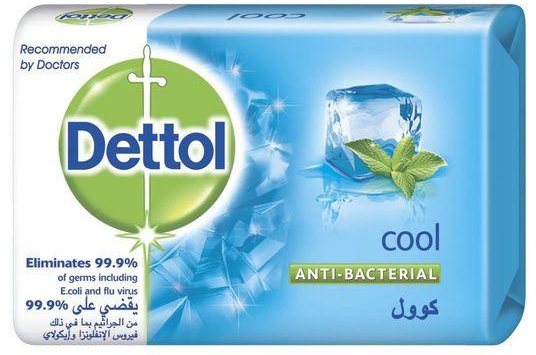 Dettol Anti-Bacterial Bar Soap Cool 70g