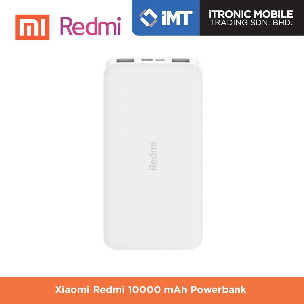 Xiaomi Redmi 10000mAh Power Bank Malaysia (White)