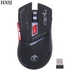 FSGS Black HXSJ X30 2400DPI 2.4GHz Wireless 6 Buttons Optical Backlit Gaming Mouse 139308