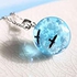 Necklace Cloud A Ball The Blue Sky Is Full Of Clouds & Birds - Unisex