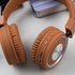 Sodo SD-1002 Dual Mode "Bluetooth-FM", Wired/Wireless Headphone - Brown