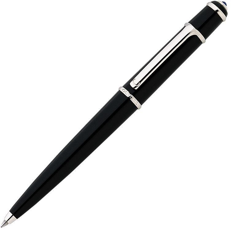 قلم كارتير ديبالو أسود فضي - CARTIER DIABOLO  BALLBOINT PEN -  ST180010