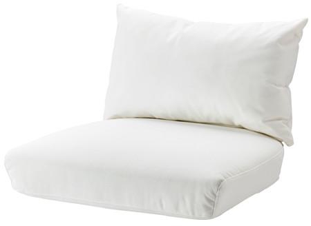 STOCKHOLM 2017 Cushion set armchair, Röstånga white