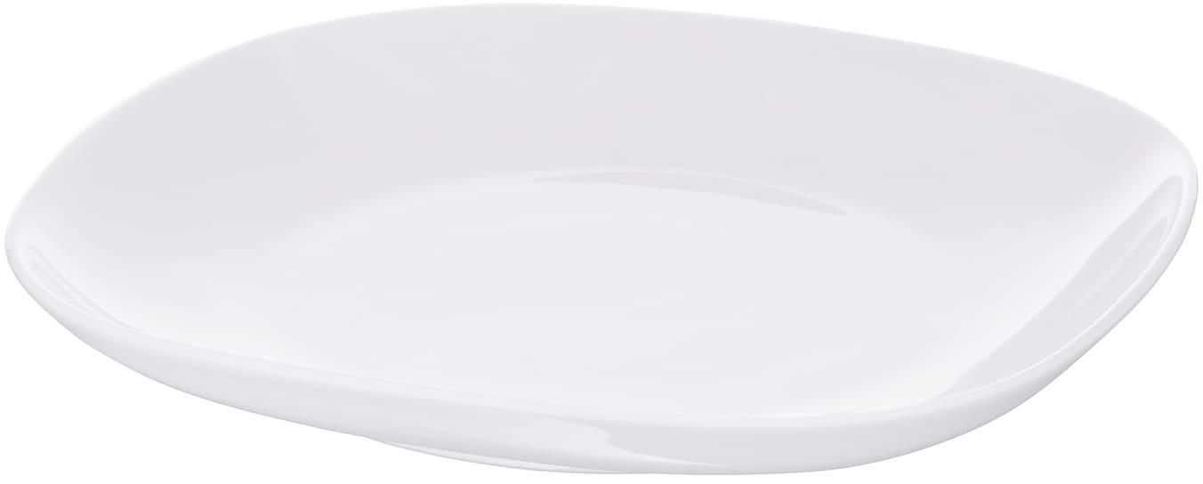 VÄRDERA Plate - white 25x25 cm