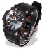 ALIKE15116 Outdoor 50M Waterproof Analog-digital Dual Display Men's Sports Watch Orange