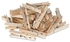 Generic Wood Clothespins Set - 144 Pcs + Free Gift