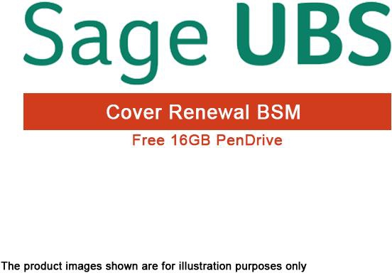Sage Cover Renewal - Sage BSM - 1 Year (Basic) - 16GB Pendrive