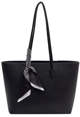 Women Tote Bags Shoulder Handbag for Women, Soft PU Leather Purse with Top Handle Big Capacity Ladies Shoulder Bags