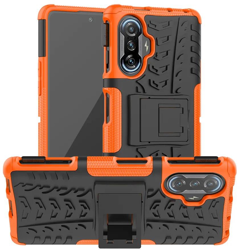 Xiaomi Redmi K40 Gaming Phone Case,Xiaomi Redmi K40 Gaming Heavy Duty [Drop-protection] with Kickstand Back Cover