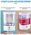 Wall Mounted Automatic Hand Sanitizer And Soap Dispenser