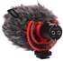 BY-MM1+ Professional Camera Microphone For Audio And Video Recording Black
