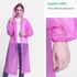 Unisex EVA Rain Jacket With Hood Pink