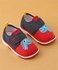 Cute Walk by Babyhug Casual Shoes With Velcro Closure & Dino Applique- Navy Blue & Red