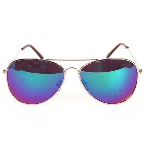 نظارة شمسية للجنسن باللون الازرق