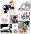 1 Pair Baby Knee Pads Crawling Safety Kids Crawling ElbowBaby leg warmers Infants Knee gaiters Protector for children