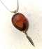 Sherif Gemstones Natural Agate - Aqeeq Healing Handmade Pendant Necklace Unisex
