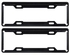2-Piece Carbon Lead Universal License Plate Holder