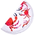 Anemoss Round Beach Towel, Circle Beach Blanket, Cotton, Microfiber, Soft, Water Absorbent, Quick Dry, Medium Thick, Large, Beach Towel, Crab Style